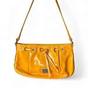 Dooney & Bourke y2k Yellow Patent Leather Mini Bag